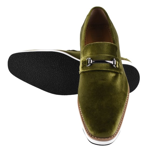 LIBERTYZENO Mens Velvet Loafers and Slip On Shoes main image 5